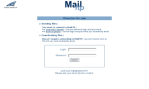 Mailftp.amersports.com thumbnail
