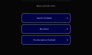 Mailgator.org thumbnail