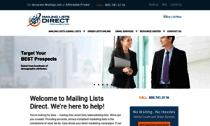 Mailing-lists-direct.com thumbnail