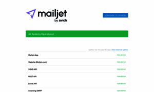 Mailjet.statuspage.io thumbnail
