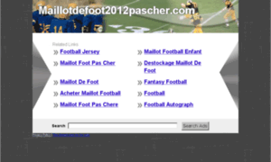 Maillotdefoot2012pascher.com thumbnail