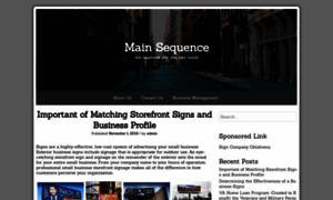 Main-sequence.com thumbnail