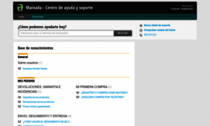 Mainada.freshdesk.com thumbnail