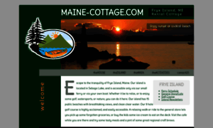 Maine-cottage.com thumbnail