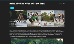 Maineattractionwaterski.com thumbnail