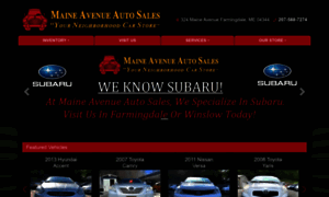 Maineavenueautosales.com thumbnail