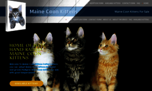 Mainecoonkittenscattery.com thumbnail