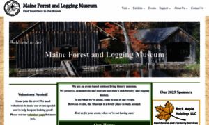 Maineforestandloggingmuseum.org thumbnail