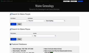 Mainegenealogy.net thumbnail