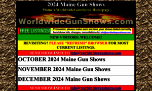 Mainegunshows.com thumbnail