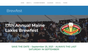 Mainelakesbrewfest.com thumbnail