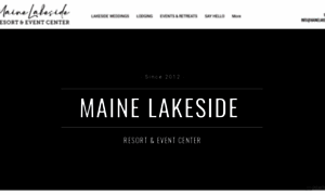 Mainelakesideweddings.com thumbnail