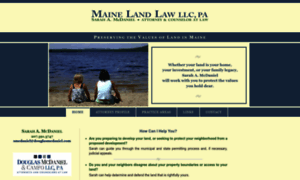 Mainelandlaw.com thumbnail