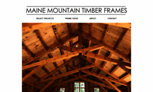 Mainemountaintimberframes.com thumbnail