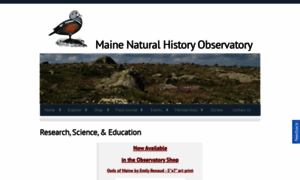 Mainenaturalhistory.org thumbnail