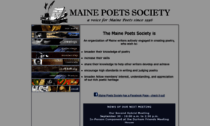 Mainepoetssociety.com thumbnail