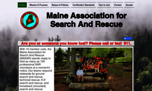 Mainesearchandrescue.org thumbnail