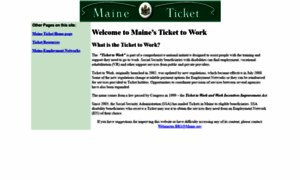 Maineticket.org thumbnail