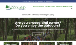 Mainewoodlandowners.org thumbnail