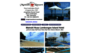 Mainski-lembongan-resort.com thumbnail