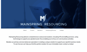 Mainspringresourcing.com thumbnail