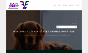 Mainstreetanimalhospital.ca thumbnail