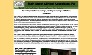 Mainstreetclinical.com thumbnail