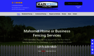 Mainstreetfencing.com thumbnail