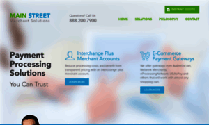 Mainstreetmerchantsolutions.com thumbnail