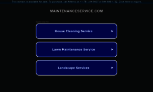 Maintenanceservice.com thumbnail