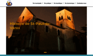 Mairie-saintpauldevarax.fr thumbnail