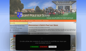 Mairie-saintpaulsursave.fr thumbnail