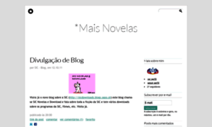 Maisnovelas.blogs.sapo.pt thumbnail