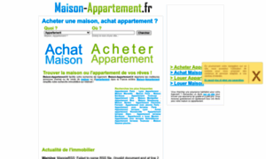 Maison-appartement.fr thumbnail