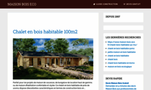 Maison-bois-eco.fr thumbnail