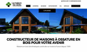 Maison-de-cedre.com thumbnail