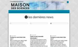 Maison-des-sciences.org thumbnail