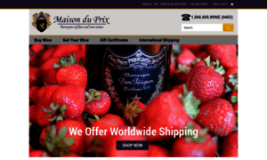 Maisonduprixwines.com thumbnail