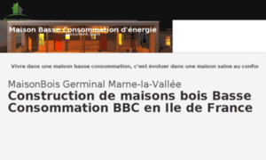 Maisonsenbois-germinal.com thumbnail