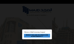 Majdcontracting.com thumbnail