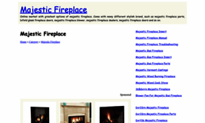 Majestic-fireplace.com thumbnail