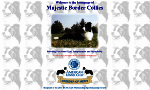 Majesticbordercollies.com thumbnail