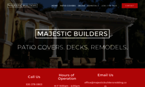 Majesticbuildersredding.com thumbnail