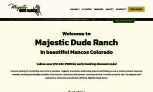 Majesticduderanch.com thumbnail