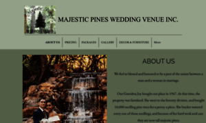 Majesticpinesweddingvenue.com thumbnail