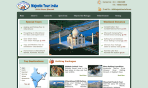 Majestictourindia.com thumbnail