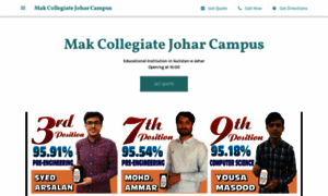 Mak-collegiate-johar-campus.business.site thumbnail