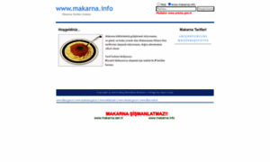 Makarna.info thumbnail