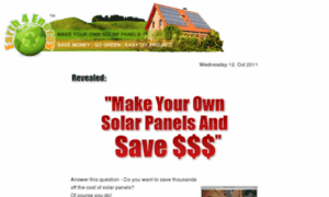 Make-cheap-solar-panels.com thumbnail