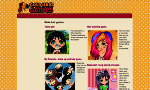 Make-hair.goldhairgames.com thumbnail